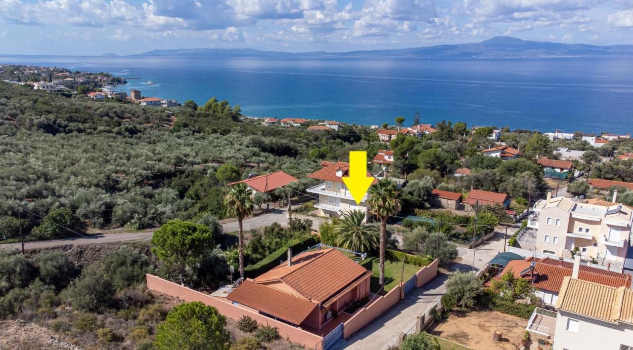 Cozy Small Smart Villa With Private Pool Mikri Mantineia Kalamata Esterno foto